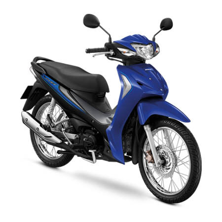New Wave110i น้ำเงืน เทา ลวด