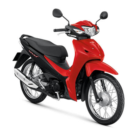 New Wave110i แดง ดำ ลวด