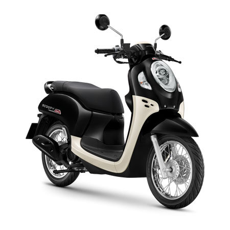 New Scoopy 2022 ดำ ขาว