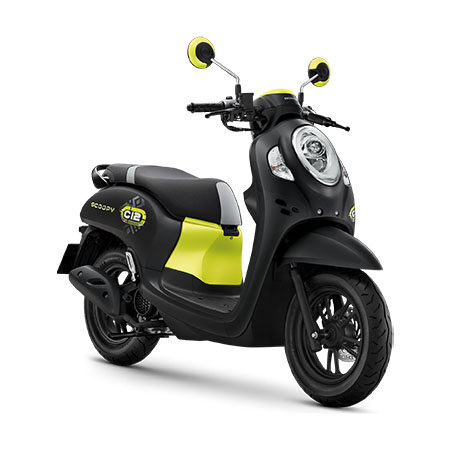 New Scoopy 2022 ดำ เหลือง