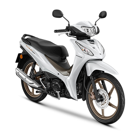 All New Honda Wave110 ขาว-น้ำตาล