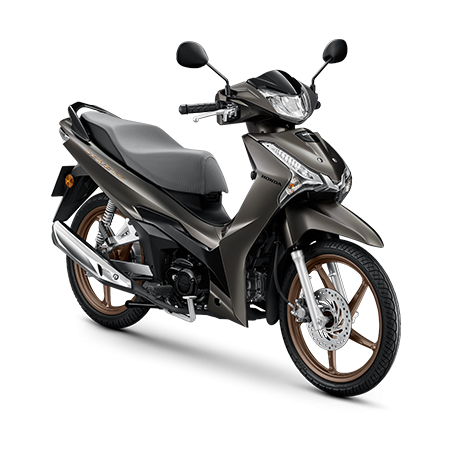 Wave125-2025 ดำ-น้ำตาล